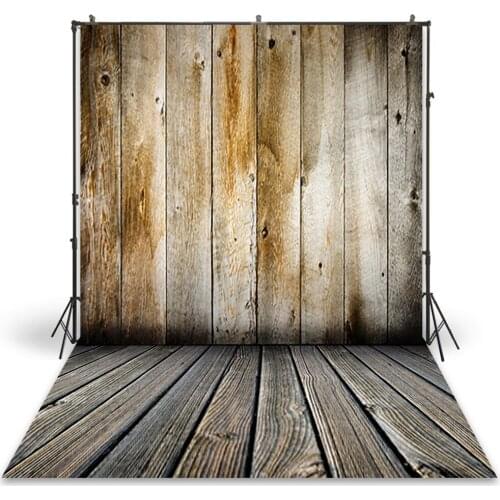 HUAYI Photography Backdrop Newborns Baby Child Photo Booth Background Vintage Old Wood Customize Photo Floordrops D-8081