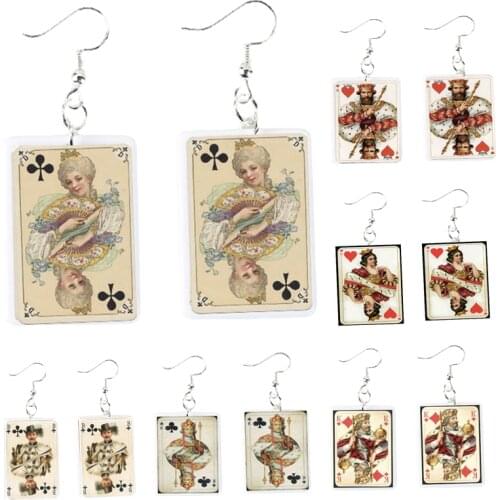 Hand Stamped Dangle Earrings