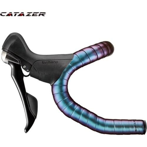 Laser Color Professional Cycling Road Bike Bar Tape TOP Quality EVA PU Bicycle Handlebar Tape Soft Anti-Vibration Wrap