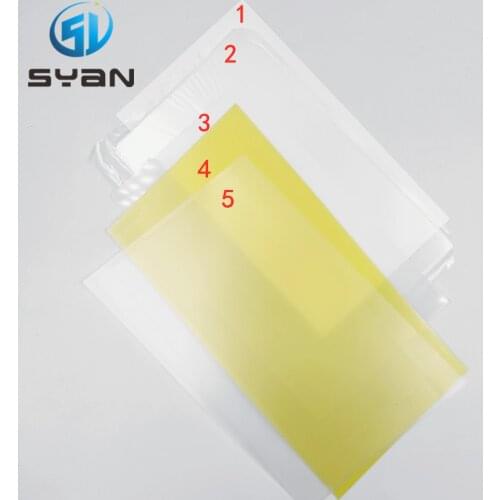 New 5pcs/set LED LCD Screen Display Back Rear Reflective Sheets Backlight for Macbook Air 11" A1370 A1465 13" A1369 A1466