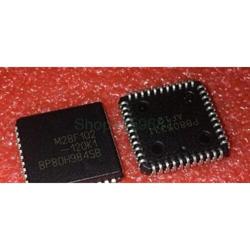 New original 10PCS/LOT M28F102-120K1TR M28F102-120K1 M28F102 PLCC-44