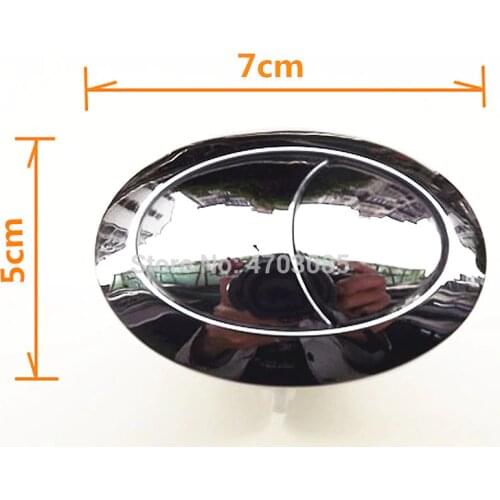 Toilet Oval flush push button,7X5cm Oval water tank ceramics cover Flush push button,Toilet double push button
