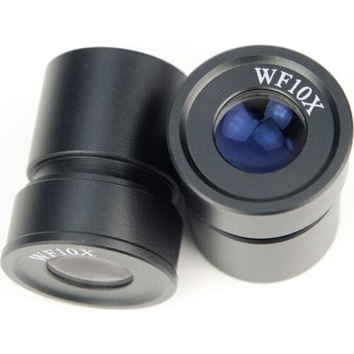 Pair of 10X/18 Widefield Stereo Microscope High Eyepoint Eyepiece 30.5mm Mounting Size