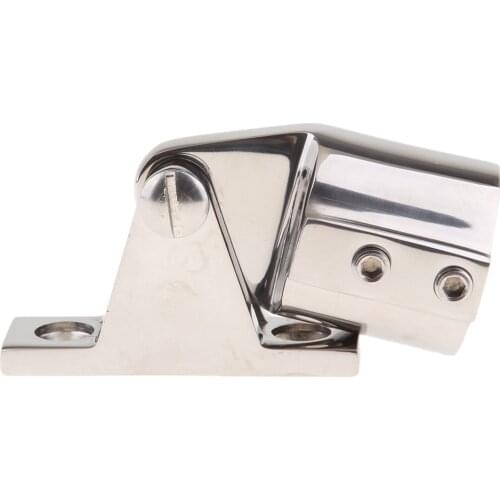 Hight Quality Boat Bimini Top Cap Pipe Eye End Deck Hinge Fits 1 inch (25mm)