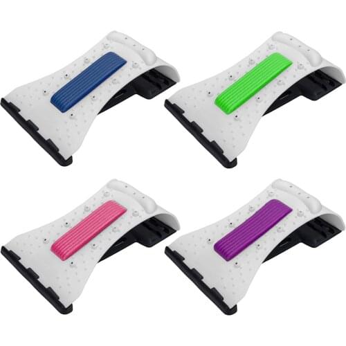 Lumbar Support Back Massager Stretcher Cervical Spine Pain Relief Fitness Relaxation Lumbar Support Corrector