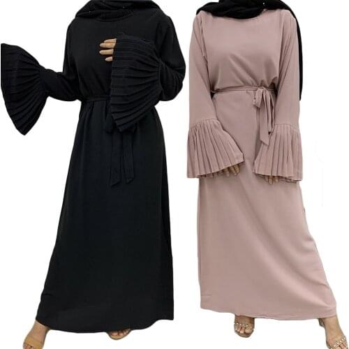 Ramadan Abaya Muslim Women Long Dress Dubai Kaftan Maxi Jilbab Party Gown Islamic Cocktail Robe Clothing Caftan Worship Service