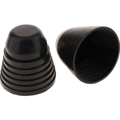 Dust Collector Rubber Cover Sealing Cover Cap 2X 70-100mm Rubber Seal Cap Anti Dust Cover For Car LED Headlight Durable Rubber