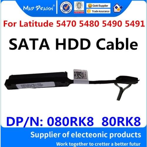 HDD Hard Disk Interposer HDD Cable Connector For Dell Latitude 5470 5480 5490 5491 E5470 E5480 E5490 DC02C00B100 080RK8 80RK8