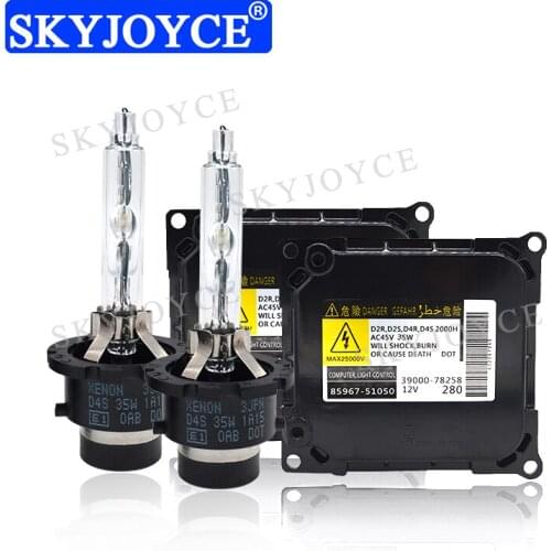 Super Bright 35W D4S HID AUTO Kit D2S HID Kit Original 35W D2S D4S HID Bulb 4300K 6000K OEM 85967-51050 D4S D2S HID Ballast