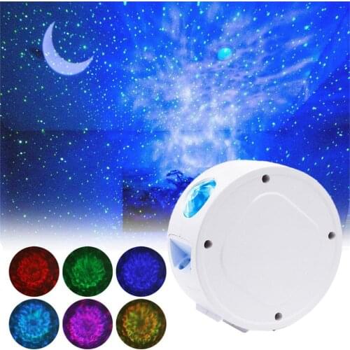 LED Lightful Night Sky Projector Lamp Ocean Wave Star Light Room Romantic Decor Romantic Atmosphere Lights Night Lights