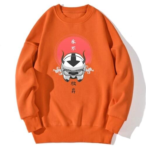 The Last Airbender YIP Sweatshirt Mens Hip Hop Casual Fleece Hoody Tops Outwear Pullovers Homme 2020 New Winter Supoleron Hombre