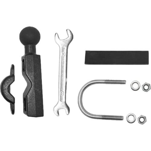 U-Bolt Base Kit For 11-27mm Motorcycle Bike Handlebar Holder Mount 1