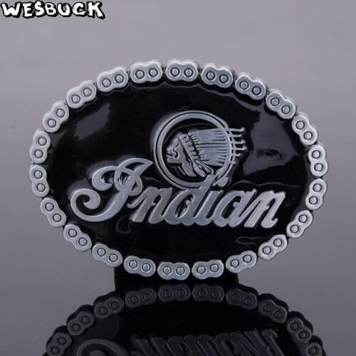 WesBuck Brand Belt Buckle Warrior Chief Fashion Belt Buckles Belt Buckle Cool Design Drop Shipping