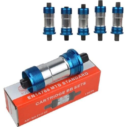 Mountain Bike Sealed Bottom Bracket 68x103/107/110.5/113/116/118/120/122.5/124.5/127.5mm Bicycle Central Bearing Axis