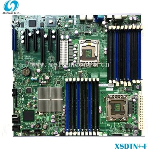 100% Working server Motherboard for X8DTN+-F 1366 X58 Fully Tested