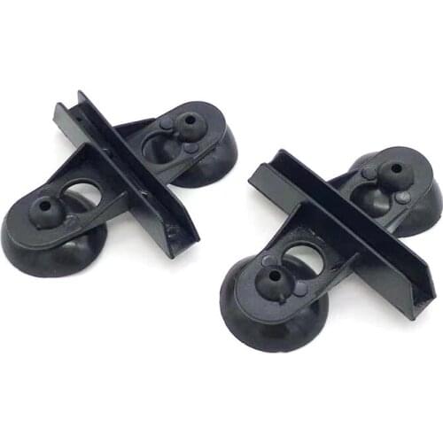 2pcs/set Black White Plastic Divider Sheet Holder Suction Cups for Aquarium Fish Tank Fish Product Pet Products Accessories Hot