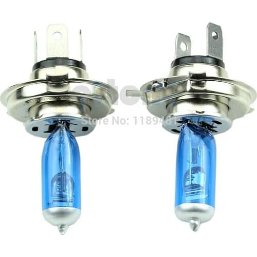 2x Super White H4 100W 9003 HB2 HID High Low Beam Headlight Bulb 6000K