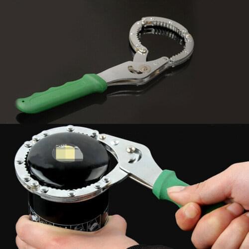 60mm-75mm Light Flexible Car Motorcycle Oil Filter Wrench Handle Remover Tool Range For SUV Motorcycle Bicycle Garage Repair