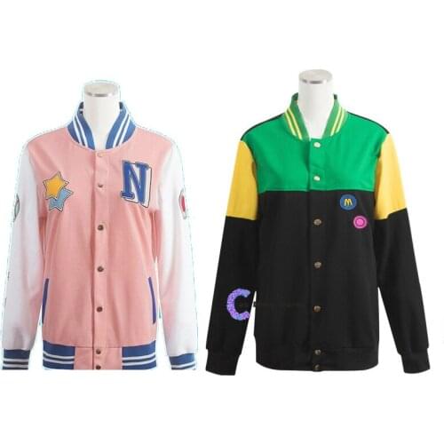 Anime Iwatobi Swim Club Hazuki Nagisa Cosplay Jacket Tachibana Makoto Baseball Swim Jacket Unisex Pink Hoodies Sportwear Coat