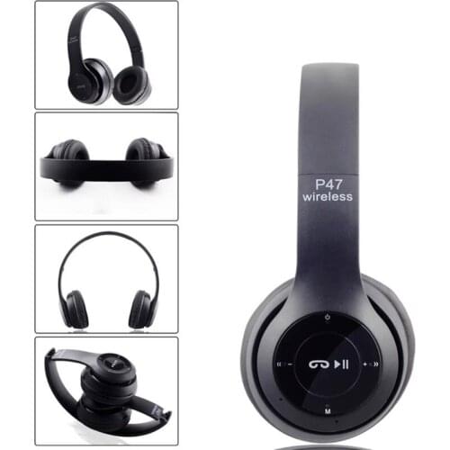 Headphones Wireless 5.0 Bluetooth Headset Music Stereo Helmets Gaming Foldable for Phone PC Tablet Gift