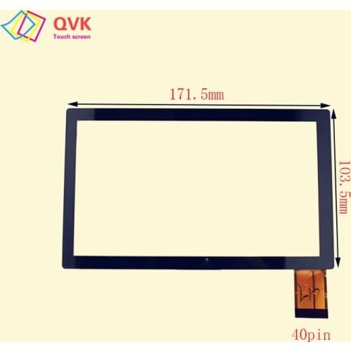 Black touch screen P/N SG5208A-FPC-V0 SG5208A 40Pin Capacitive touch screen panel repair replacement parts