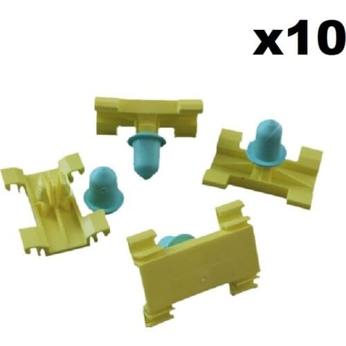 FOR BMW 3 SERIES E38 E39 DOOR MOULDING TRIM PLASTIC STRIP CLIPS NEW REPAIR SET X10 Plastic Clips