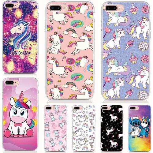 For ZTE Blade L7 A320 20 A5 A7 2020 A7S V8 Mini V8 Lite V7 Max A520 Case Print Unicorn Rainbow Cover Coque Shell Phone Cases