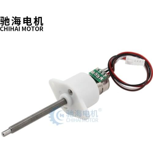 ChiHai Motor CHS-GM12-10BY screw shaft M3*32.3mm 2 phase 4 wire mini dc Stepper gear motor With the shell