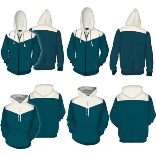 Game Watch_Dogs 2 Cosplay Hoodie Sweatshirt Jacket Pullover Coat Dedseck Autumn Winter Spring Fashion Unisex Clothes