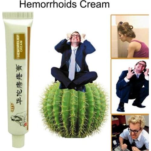 Hua Tuo Hemorrhoids Ointment 100% Original Vietnam Chinese Cream Painkiller Pain Relief External Anal Fissure Medical Plaster