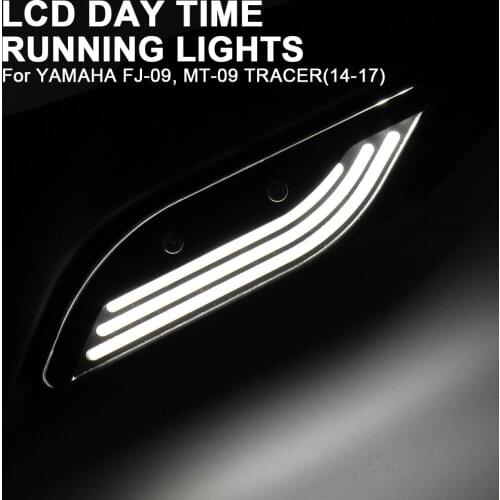 Motorcycle Accessories FOR YAMAHA MT-09 MT09 TRACER FJ-09 FJ09 TRACER 2014-2018 LED hand guard light LED lights