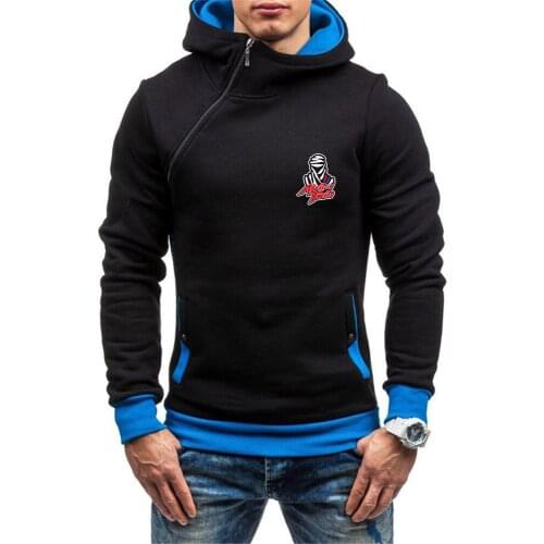Mens Casual Africa Twin Crf 1000 L Printing Sports Pullover Autumn New Sweatshirts High street Solid Color Hooded College Hood