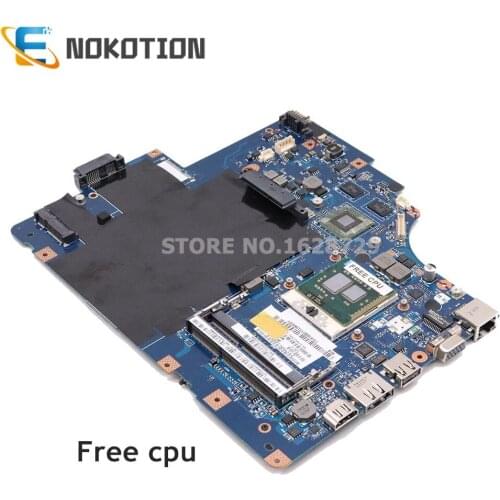 NOKOTION NIWE2 LA-5752P Main board For Lenovo Ideapad G560 laptop motherboard GT310M Graphics Free CPU DDR3 With HDMI Port