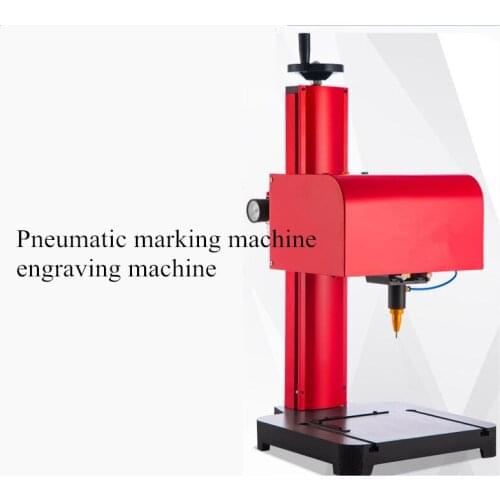 Pneumatic marking machine stainless steel sign aluminum plate nameplate metal typewriter engraving machine