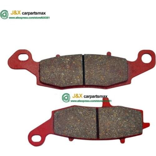 Motorcycle Brake Pads For KAWASAKI BJ250 ER-6N ER-6F ZR1100 VN 1500 1600 1700 Suzuki GSX250 GSF650 VL800 VLR1800