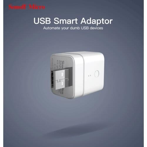Itead Sonoff Micro 5V Wireless USB Smart Adaptor Flexible and Portable Make USB Devices Smart via eWeLink APP Google Home Alexa