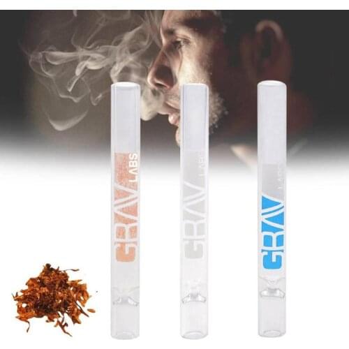 10pc Glass Shisha Pipe Glass Tube Cigarette Holder Cigarette Case Hookah Bowl Smoking Set Accessories for Men Women