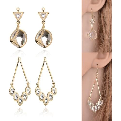 2020New 60Pcs Cats-eye stone alloy button for DIY Jewelry earring or necklace Pendant and hair accessories DL13-DL14