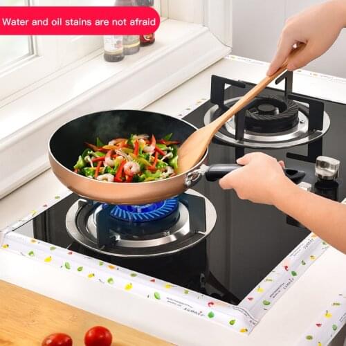 3.2m Kitchen Sink Waterproof StickerBathroom Countertop Toilet Gap Self-adhesive Seam Stickers Anti-mold Waterproof Tape