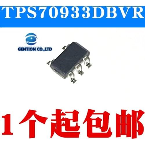 5PCS Low dropout linear regulator chip TPS70933DBVR 3.3 V 150 ma screen printing SDG SOT23-5 in stock 100% new and original