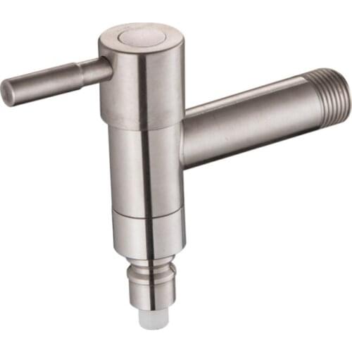 304 Stainless Steel Leak-proof and Flood-proof Automatic Water Stop Washing Machine Special Faucet Intelligent Automatic Tap