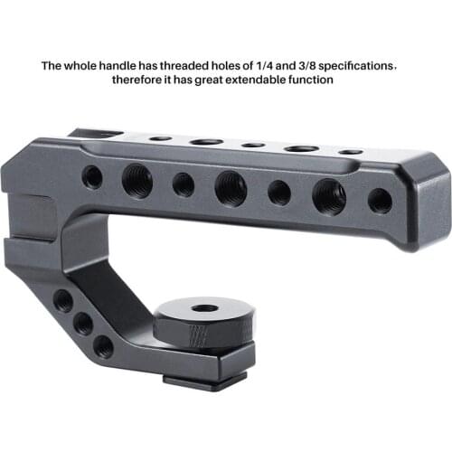 BEESCLOVER R005 DSLR Camera Hot Shoe Mount up Handle Rig for Sony A1000 A2000 Panasonnic GH5 GH5S Series Mount up handle r57