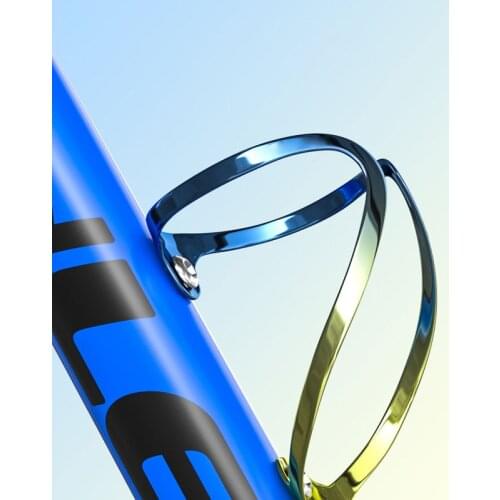 Mountain Bike Bottle Holder Aluminum Colorful Lightweight Bottle Cage Road Bike Water Bottle Cages Folding Bicycle Dring Holders