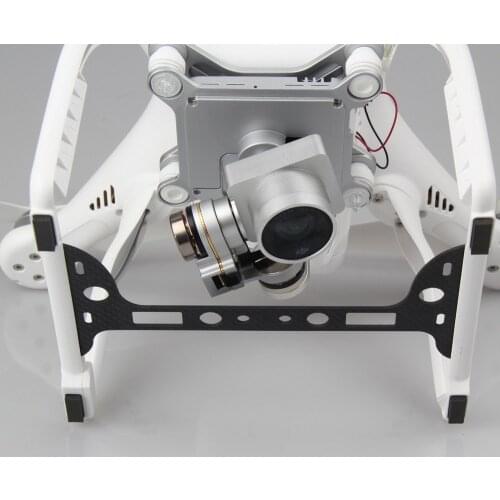 For DJI Phantom 3 Camera Plate Cover Holder Carbon Fiber Protection Board Gimbal Guard Protector Spare Parts Accessories