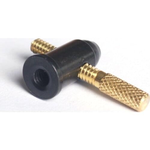 YILONG Tattoo Machine Parts Brass Back Contact Binding Contact Screw for Tattoo Machine