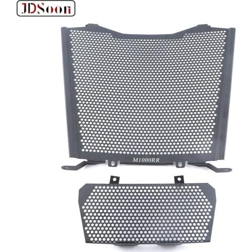 For BMW M1000RR M1000 RR 2021 Motorcycle Radiator Guard Grille Cover Oil Cooler Bezel Protection Water Tank