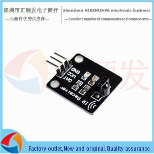 Electronic building block digital 38KHz infrared receiving sensor module receiving head robot