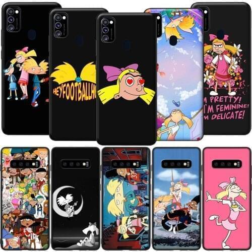 GX90 Hey Arnold Case for Samsung Note 8 9 10 20 Ultra J2 J5 J4 J6 Plus J7 Prime Duo J730 Pro Core J8 Lite