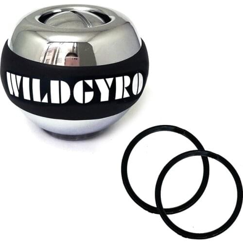 Metal wrist ball self-starting track, ring, contact ring power ball(Only one rubber ring)