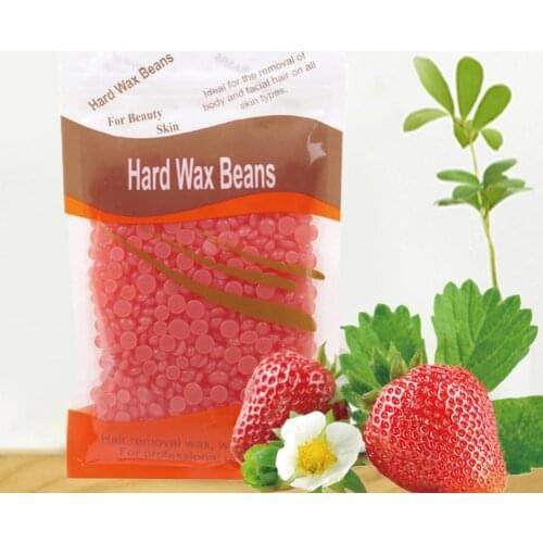 100g/ Pack Women Removal Kit Wax Heater Hair Removal Home Wax Kit for Brazilian Wax with Hard Wax Beads for Legs Face Underarm